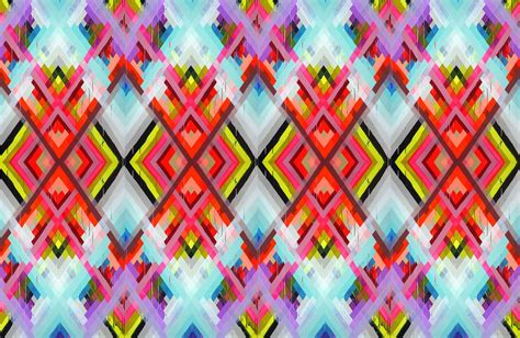 Maya Hayuks Artwork Tiled Its So Beautiful Tribal Pattern
