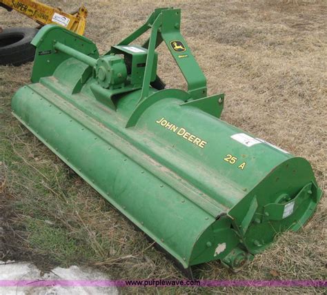 John Deere 25a Flail Mower In Lewis Ks Item I5687 Sold Purple Wave