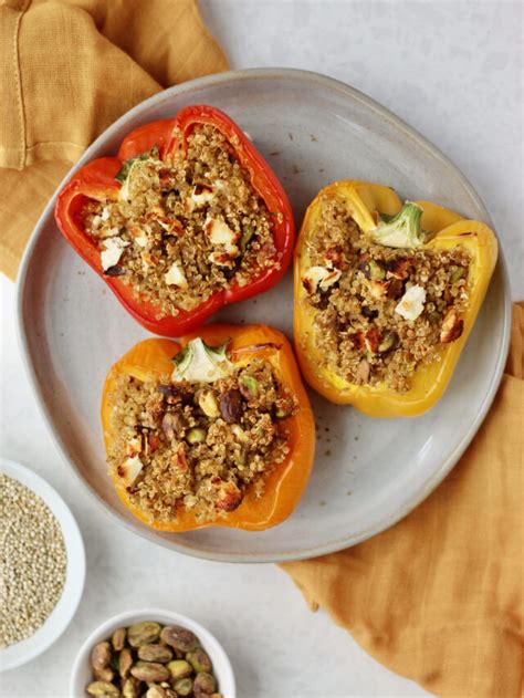 How To Make Mediterranean Stuffed Peppers Cheerful Choices