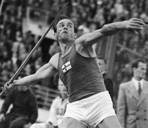 Tapio Rautavaara 1915 1979 Javelin Throw Discus Throw Olympic Records