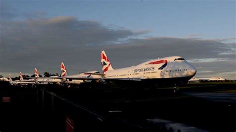 British Airways Plane Aborts Landing Heathrow Airport High Winds Video