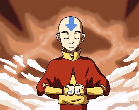Cartoon Aang Avatar Avatar The Last Airbender Season 2 Episode 7