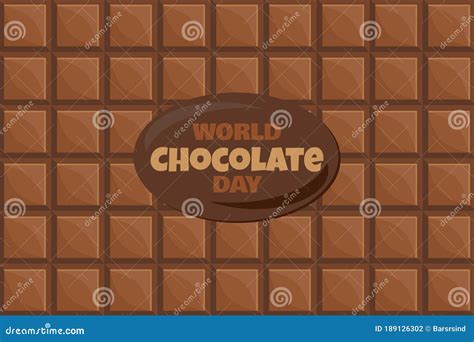 World Chocolate Day Banners With Text And Tasty Dessert Background