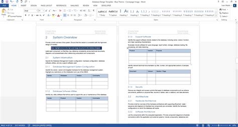 Olx like database design stack overflow. Database Design Document (MS Word Template + MS Excel Data ...