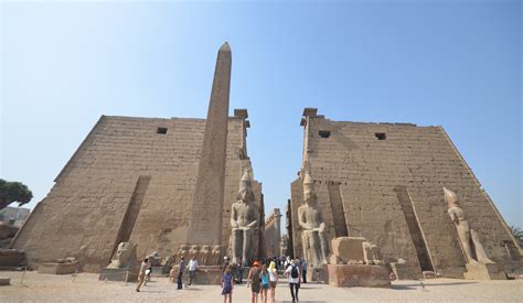 Fileentrance Of Luxor Temple Luxor Egypt