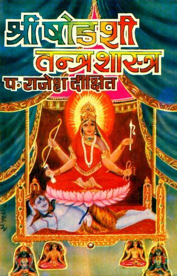 Shodashi Tantra Shastra A Rare Book Exotic India Art