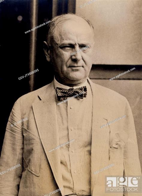 Harry Daugherty Politics Man Historical Stock Photo Picture And