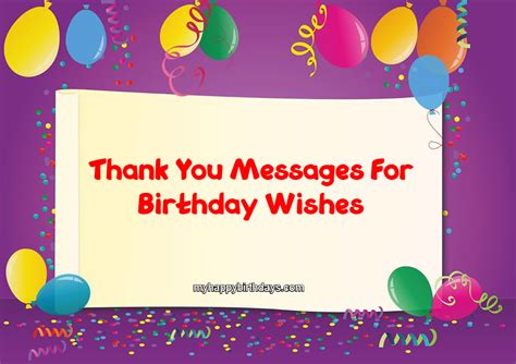 135 Thank You Messages For Birthday Wishes Quotes