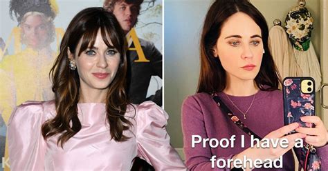 Zooey Deschanel Confirms She Does Have A Forehead But Looks