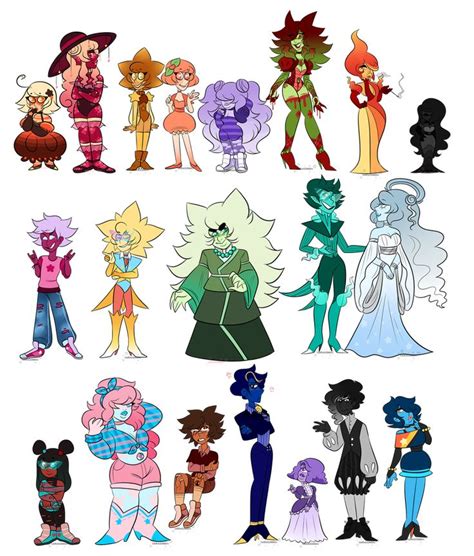 Gem Adopts 120 Opened By Sariasong64 Steven Universe Characters