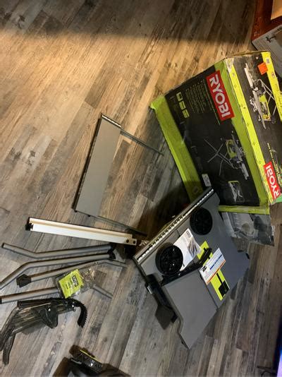 Ryobi 10in Expanded Capacity Table Saw With Rolling Stand For Sale In