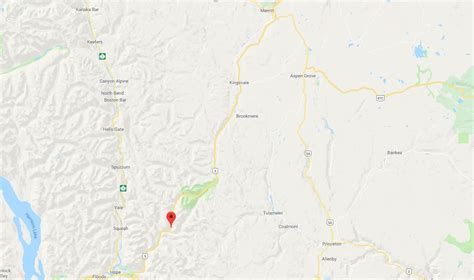 (map) walloper hwy 5, about 30 km south of kamloops, looking north. Deadly crash closes Coquihalla Highway to northbound traffic
