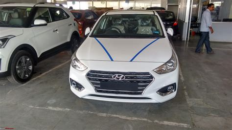 The verna comes with 12 variants. The 2017 Hyundai Verna. Launched at 8 lakhs, ex-showroom ...