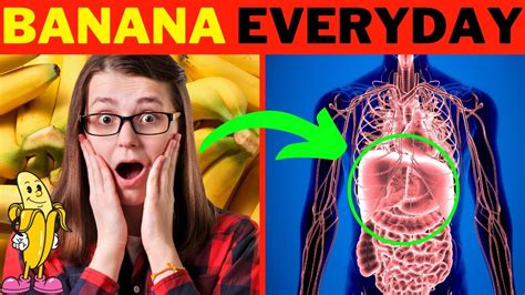 10 real health benefits of eating bananas every day youtube