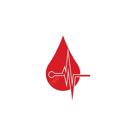 Blood Logo Icon Design Vector Illustration Logo Emergency Blood Vector