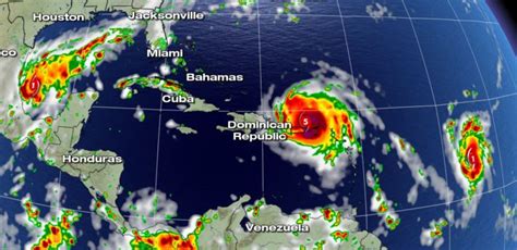 There are now three active hurricanes churning in the atlantic. Three Simultaneous Atlantic Hurricanes For First Time in ...