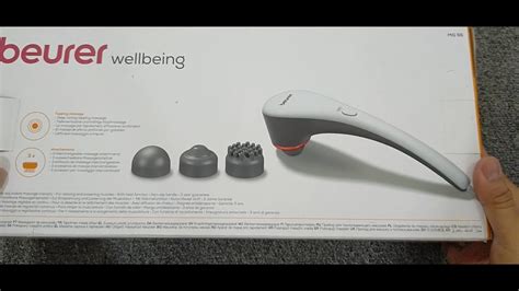 Beurer Mg55 Tapping Massager With Infrared Heat Unboxing And Testing Youtube
