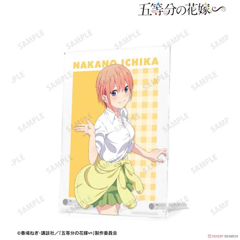 The Quintessential Quintuplets 3 Ichika Nakano Double Acrylic Panel Anime Toy Item Picture1