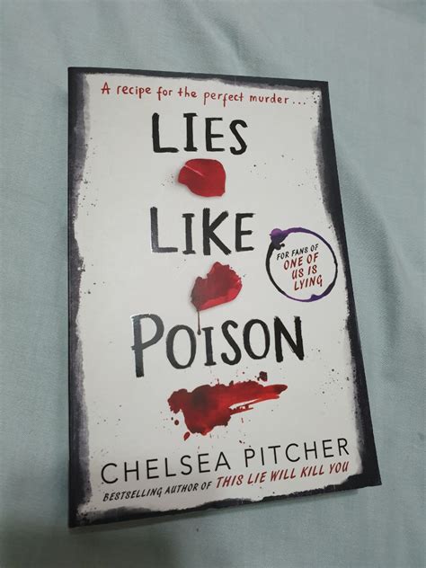 Lies Like Poison By Chelsea Pitcher Hobbies And Toys Books And Magazines