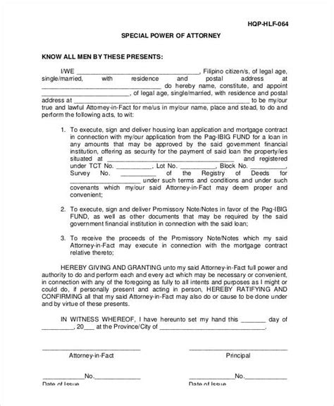 It is important to check to see whether it is compulsory for your state to have the special. FREE 31+ Sample Power of Attorney Forms in PDF | MS Word
