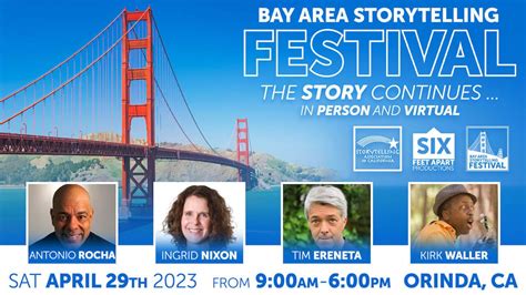 Bay Area Storytelling Festival 2023 Storymasters