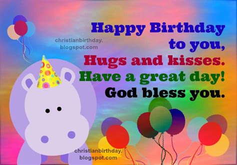 And now your child is already (or nearly) one year old! Blessings,Spiritual Birthday Religious Quotes for a son ...