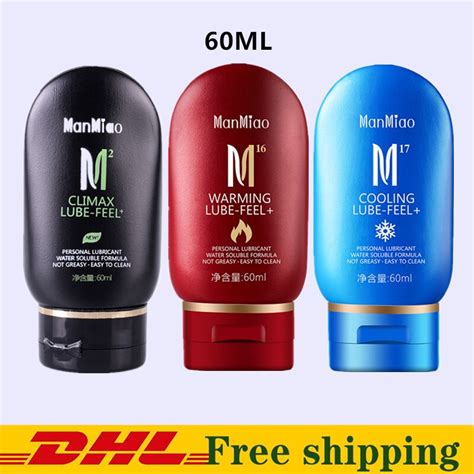 60ml 5 Adult Lubricante Sexual Climax Warming Cooling Silky Thick