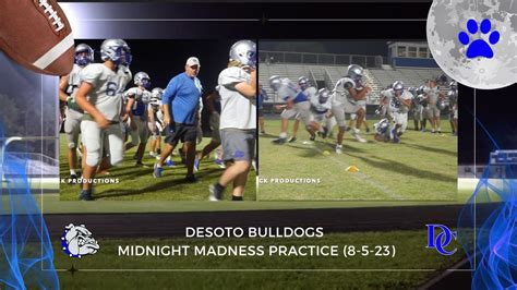 Desoto Bulldogs Midnight Madness Practice Arcadia Fl 8 5 23 Youtube