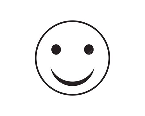 Joy Icon Logo Template Emotion Smileys Unhappy Vector Emotion Smileys