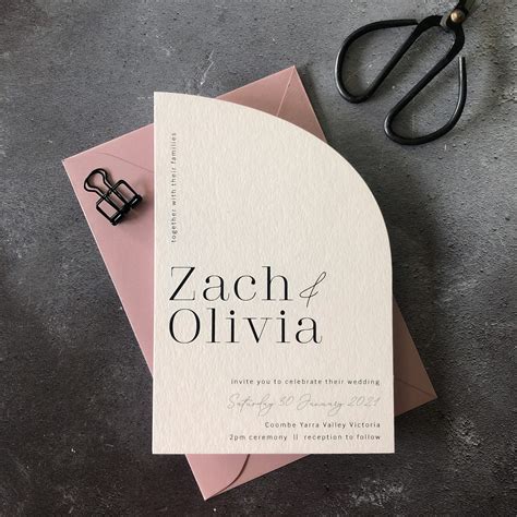 Arch Invitations Archives Polka Dot Paper