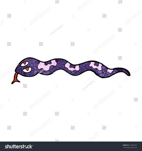 Cartoon Hissing Snake Stock Vector Royalty Free 197994407 Shutterstock