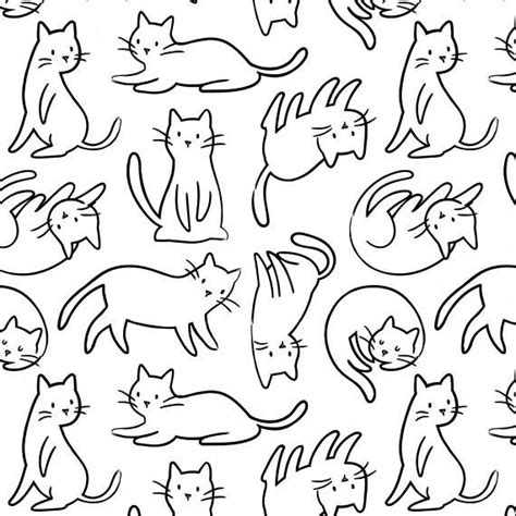 Pin On Line Drawings Cats