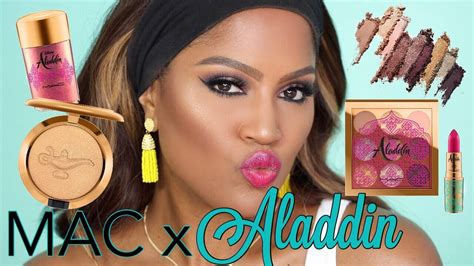 Mac X Disney Aladdin Makeup Collection Makeupshayla Youtube
