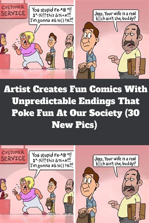 Artist Creates Fun Comics With Unpredictable Endings That Poke Fun At Our Society 30 New Pics