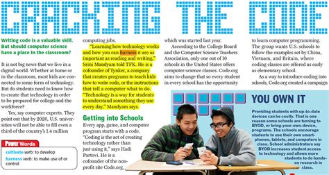Abbreviate all months to their first three letters. Time Magazine for Kids: Learn to Code | Tynker Blog