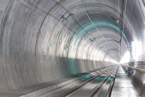 Gotthard Base Tunnel The Longest Tunnel In The World