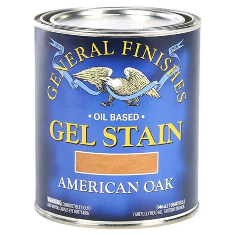 Gf Gel Stain American Oak Quart