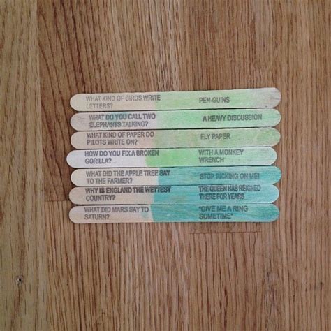 These are the absolute best popsicle jokes out there. Ombre Popsicle Stick Jokes (With images) | Jokes, Fly ...
