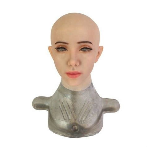 Dokier Realistic Silicone Female Mask Full Head Face Masks Crossdresser
