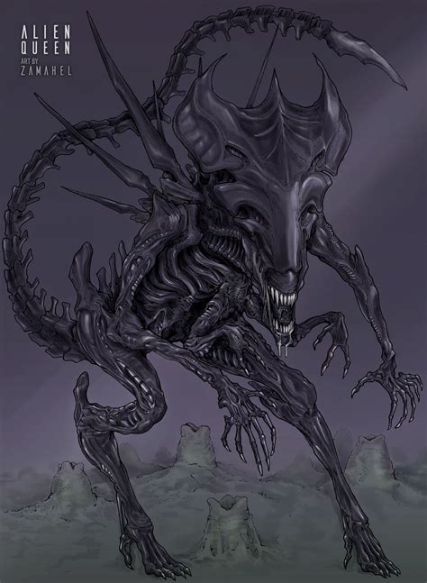 Alien Queen By Itzamahel On Deviantart