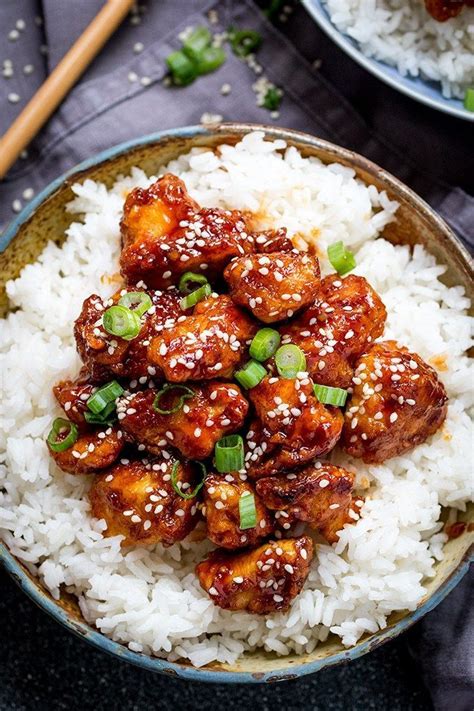 Did you make this recipe? Crispy Sesame Chicken with a Sticky Asian Sauce | Serve ...
