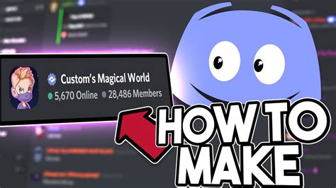 How To Make An Awesome Discord Server Youtube