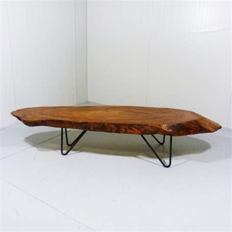 Ready to ship in 1 business day. Tree Trunk coffee table, 1960s | #41970