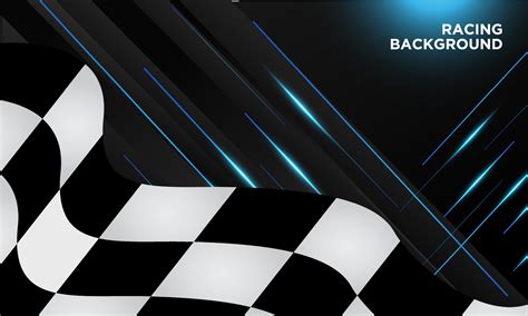 Modern Racing Design Background Vector Trendy Racing Background