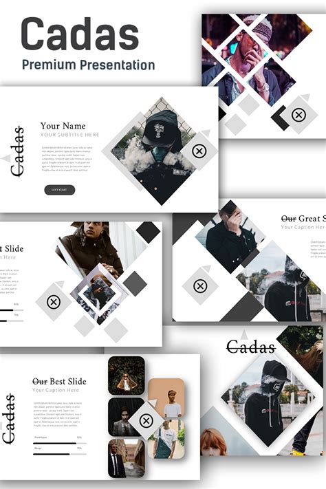 Looking for a creative background or theme for google slides or powerpoint? Cadas Creative Google Slides #80180