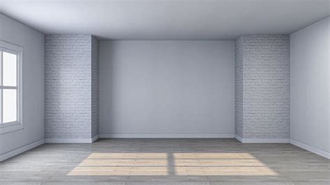 White Empty Room Background Photorealistic 3d Ill Wallsheaven