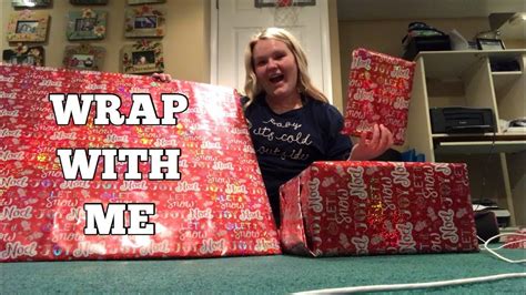 wrapping christmas presents youtube