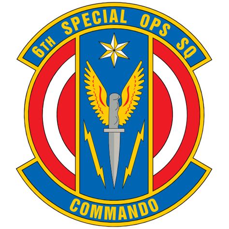Air Force 6th Special Operation Squadron Sticker