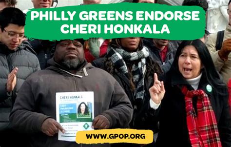 Greens Endorse Cheri Honkala In Pa District 197