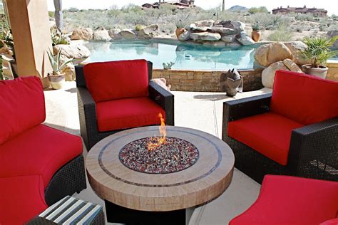All you have to do is to follow the provided instructions. Gas Fire Pit Table And Chairs | Fire Pit Design Ideas